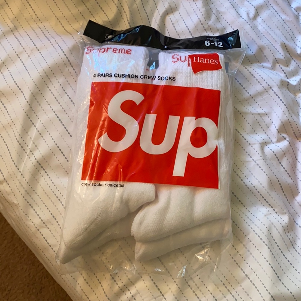 Supreme Socks size 6-12 *SOLD